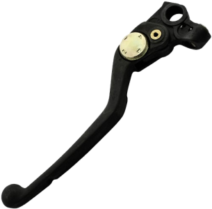 Einstellbarer Tommaselli Kupplungshebel schwarz-chrom für Brembo PS 13