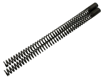 Wirth progressive fork springs for Ducati 900 SS bevel drive, set of two polished springs
