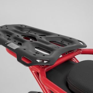 Preview: SW-Motech ADVENTURE-RACK Gepäckträger, schwarz – Moto Guzzi V85 TT, Travel (bis 2024)