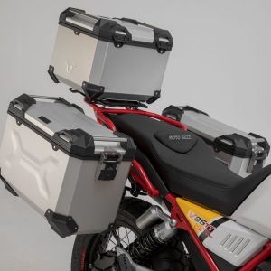 Preview: SW-Motech ADVENTURE-RACK Gepäckträger, schwarz – Moto Guzzi V85 TT, Travel (bis 2024)