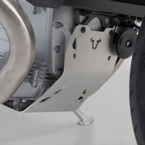 SW-Motech Motorschutz Aluminium, silber – Moto Guzzi V100 Mandello / S