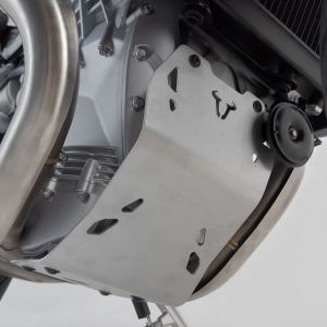 Preview: SW-Motech Motorschutz Aluminium, silber – Moto Guzzi V100 Mandello / S