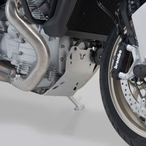 Preview: SW-Motech Motorschutz Aluminium, silber – Moto Guzzi V100 Mandello / S