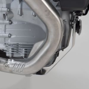 SW-Motech engine guard aluminium, silver – Moto Guzzi V100 Mandello / S