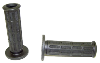 Coppia manopole Tommaselli Touring nere, 114 mm