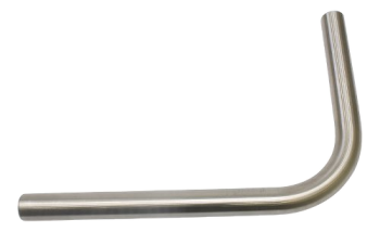 Tubo manubrio di ricambio Verlicchi America per semimanubri, 185 mm, inox, singolo