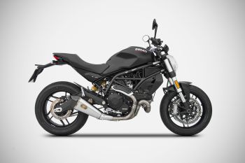 Preview: ZARD Basso Slip-on Edelstahl für Ducati Monster 797