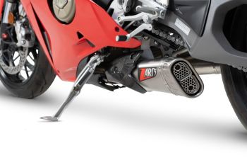 Preview: ZARD Compensed Slip on Kit Titan für Ducati Panigale V4