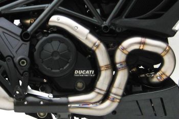 ZARD Diavel Krümmer Edelstahl für Ducati Diavel