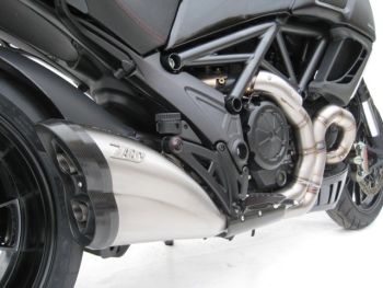 Preview: ZARD Diavel Krümmer Edelstahl für Ducati Diavel