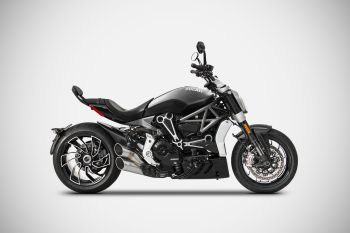 ZARD Full Kit 2-1-2 Edelstahl für Ducati X Diavel