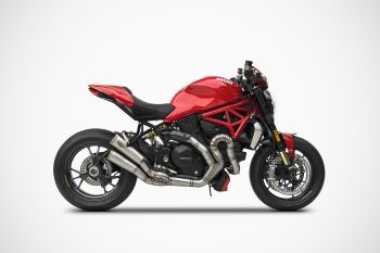 ZARD Full Kit 2-1-2 Edelstahl für Ducati Monster 1200 R