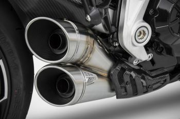 ZARD Full Kit 2-1-2 Edelstahl für Ducati X Diavel