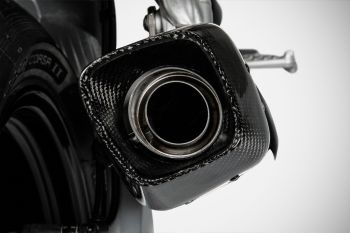 Preview: ZARD Full kit 2-1 titanium with carbon end cap for Aprilia RS 660 / Tuono 660
