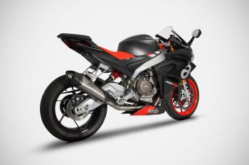 ZARD Full kit 2-1 titanium with carbon end cap for Aprilia RS 660 / Tuono 660