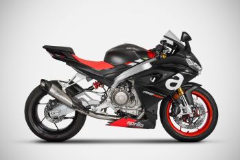 ZARD Full kit 2-1 titanium with carbon end cap for Aprilia RS 660 / Tuono 660