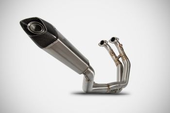 ZARD Full kit 2-1 titanium with carbon end cap for Aprilia RS 660 / Tuono 660