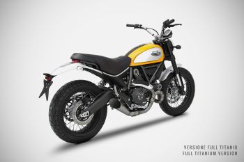 Preview: ZARD Full Kit 2-1 Titan für Ducati Scrambler 800