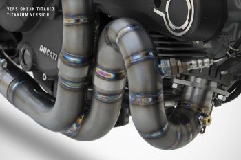 Preview: ZARD Konisch Full Kit 2-1 Edelstahl für Ducati Monster 797