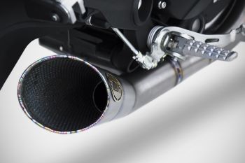 Preview: ZARD Konisch Full Kit 2-1 Titan für Ducati Monster 797