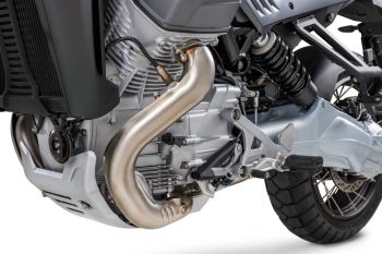 ZARD Racing header decat stainless steel for Moto Guzzi Stelvio