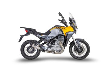 Preview: ZARD Racing header decat stainless steel for Moto Guzzi Stelvio