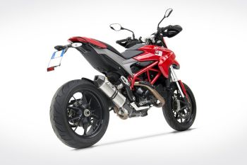 Preview: ZARD Penta Style Slip-on 2-1 Edelstahl für Ducati Hypermotard / Hyper SP / Hyperstrada 821