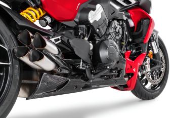 Preview: ZARD Predator Slip-on Kit Edelstahl für Ducati Diavel V4