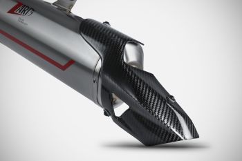 Preview: ZARD Sabbia slip-on 2-1 stainless steel for Aprilia Tuareg 660