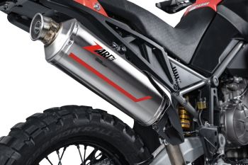 Preview: ZARD Sabbia slip-on 2-1 stainless steel for Aprilia Tuareg 660