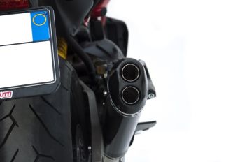 Preview: ZARD Slip-on 2-1 Carbon für Ducati Monster 821