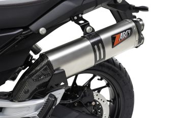 ZARD Slip-on 2-1 titanium for Moto Guzzi V85 TT
