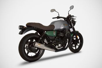 Preview: ZARD Slip-on 2-2 polished stainless steel for Moto Guzzi V7 850