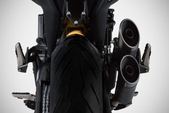 ZARD Slip on 2-2 Edelstahl schwarz für Ducati Monster 937