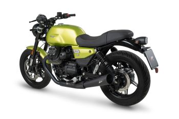 Preview: ZARD Slip-on 2-2 Evo polished stainless steel for Moto Guzzi V7 850
