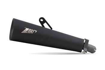Preview: ZARD Slip-on 2-2 Evo black stainless steel for Moto Guzzi V7 850
