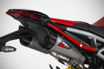 Preview: ZARD Slip on 2-2 GT Euro 4/5 Edelstahl für Ducati Hypermotard 950 / SP