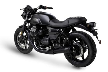 Preview: ZARD Slip-on 2-2 Trofeo Edelstahl poliert für Moto Guzzi V7 850