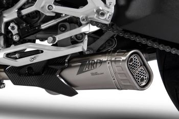 ZARD Slip on 4-2 Edelstahl mit Titan-Dämpfer für Ducati Streetfighter V4 / V4S