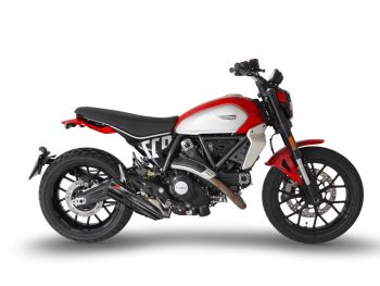 Preview: ZARD Slip-on Carbon für Ducati Scrambler 800