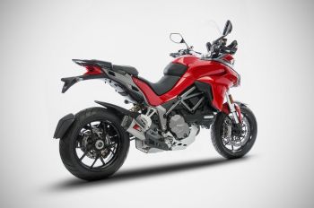 Preview: ZARD Slip-on Short Version Titan für Ducati Multistrada 1260
