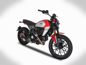 Preview: ZARD Slip-on Titan für Ducati Scrambler 800