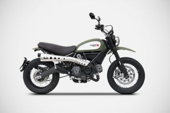 ZARD Special edition Full Kit hochgelegt Edelstahl für Ducati Scrambler 800