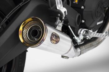 Preview: ZARD Zuma Slip-on Edelstahl für Ducati Monster 797