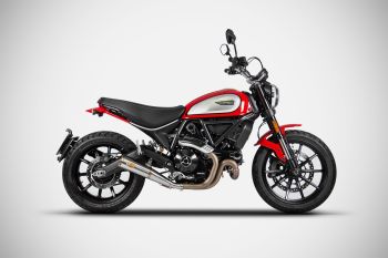 ZARD Zuma Slip-on Edelstahl für Ducati Scrambler 800