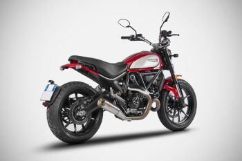 ZARD Zuma Slip-on Edelstahl für Ducati Scrambler 800
