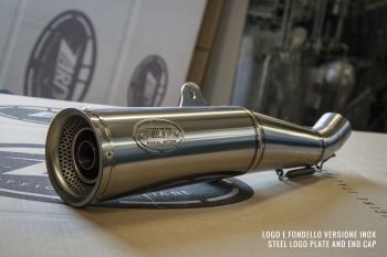 ZARD Zuma Slip-on Edelstahl für Ducati Scrambler 800
