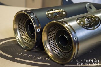 ZARD Zuma Slip-on Edelstahl für Ducati Scrambler 800