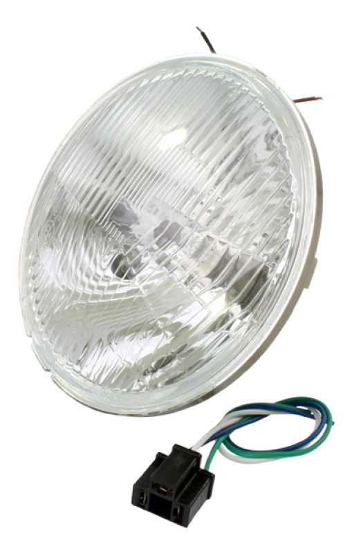 Moto Guzzi Scheinwerfereinsatz H4 rund, 170 mm - 850 T3, T4...