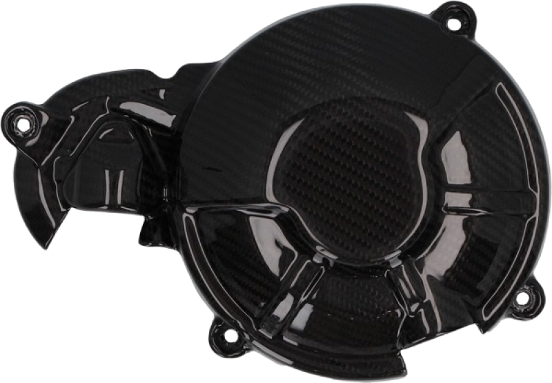 CarbonAttack Abdeckung für Kupplungsdeckel glänzend, Aprilia RS 660 2020-/Tuono 660 2021-